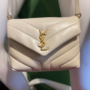 100% Authentic YSL Toy Lou Lou - Cream